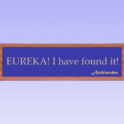 Quote by Archimedes-Eureka!