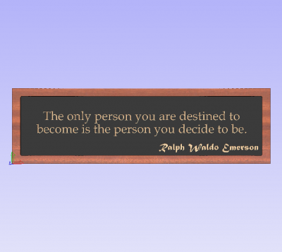 Quote by Ralph Waldo Emerson-You Decide