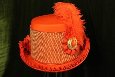 Hat, Ladies Bright Red