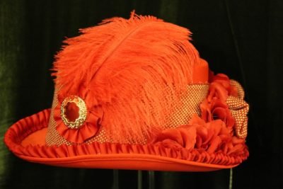 Hat, Ladies Bright Red - Image 3